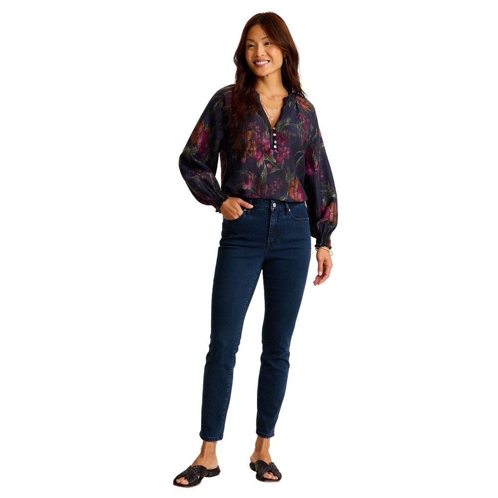 Tommy Bahama‎ Skinny Jeans Dk Ocean Blue Stretch Denim Womens 28x31